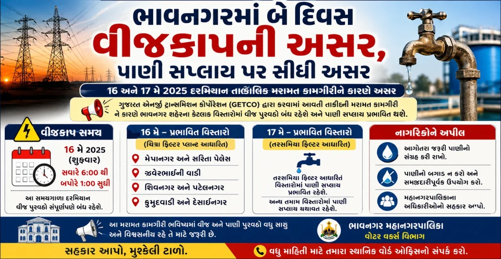 Bhavnagar 2 Day Power cut