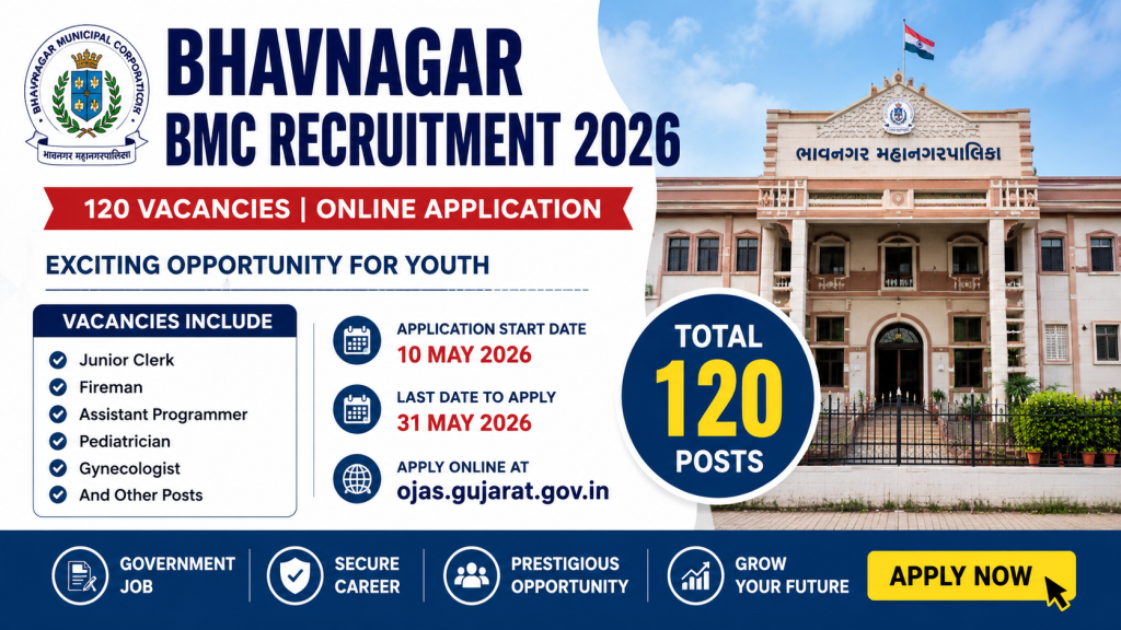 Bhavnagar BMC Recruitment 2026